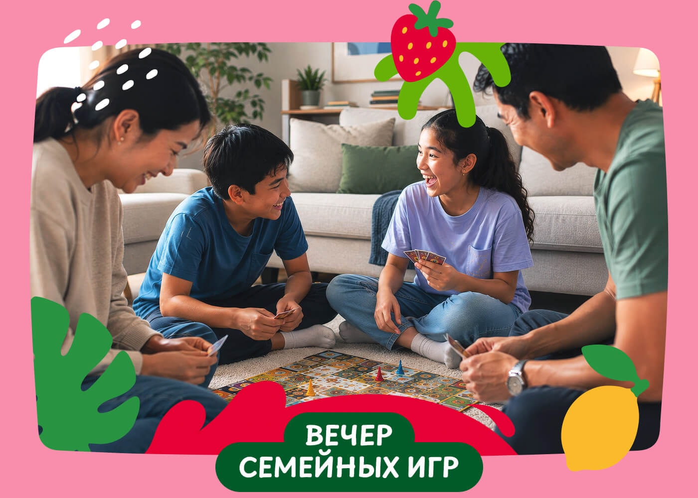 Вечер семейных игр